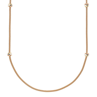 Halsschmuck, Roségold, FOPE Prima Flex'it Collier