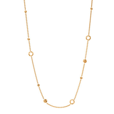 Halsschmuck, Rotgold, Schmuckwerk Alpen Halskette