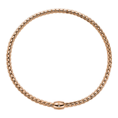         Roségold, Halsschmuck, FOPE Eka Flex'it Halskette