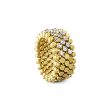         Gelbgold, Ringe, Serafino Consoli Brevetto Multi-Size Ring