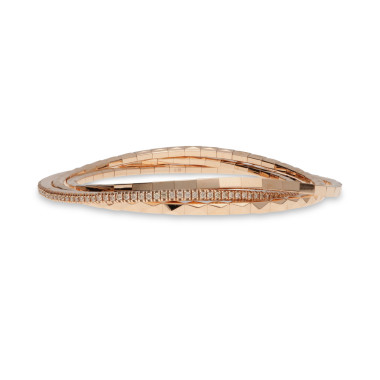         Roségold, Armschmuck, Demeglio Tennisarmbänder Trio