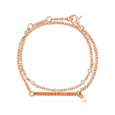         Roségold, Armschmuck, Cervera Barcelona Twisted Armband