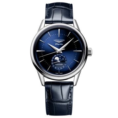 Automatik, Herrenuhr, Longines FLAGSHIP HERITAGE MOONPHASE