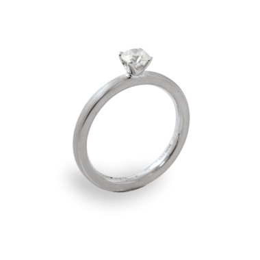         Platin, Ringe, Schmuckwerk Alpen Solitärring