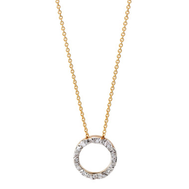 Halsschmuck, Rotgold, Schmuckwerk Halskette 