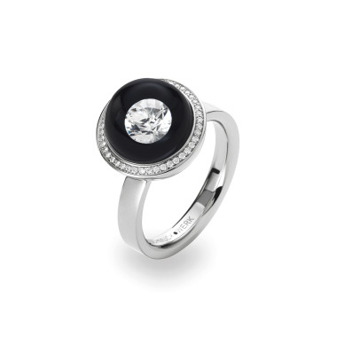         Weißgold, Ringe, Schmuckwerk Glasklar Ring