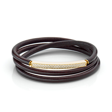 Armschmuck, Leder, Schmuckwerk Lederband Saturn