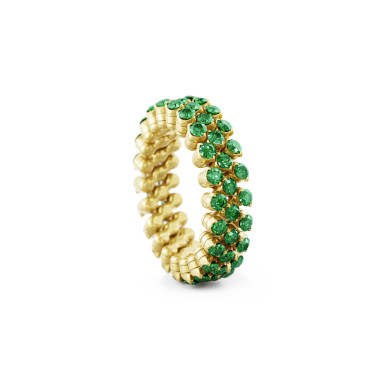         Gelbgold, Ringe, Serafino Consoli Brevetto Multi-Size Ring