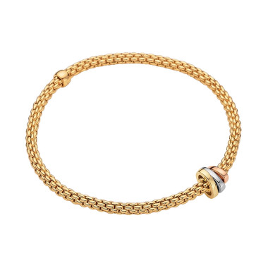         Gelbgold, Armschmuck, FOPE Prima Flex'it Armband