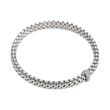 Armschmuck, Weißgold, FOPE Vendôme Flex'it Armband