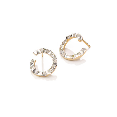 Ohrringe, Gelbgold, Schmuckwerk Alpen Ohrstecker