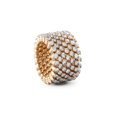 Roségold, Ringe, Serafino Consoli Brevetto Multi-Size Ring