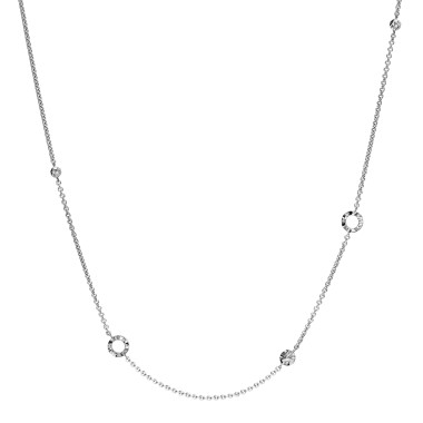 Halsschmuck, Platin, Schmuckwerk Alpen Halskette