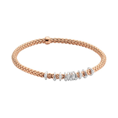 Armschmuck, Weißgold, FOPE Prima Flex'it Armband