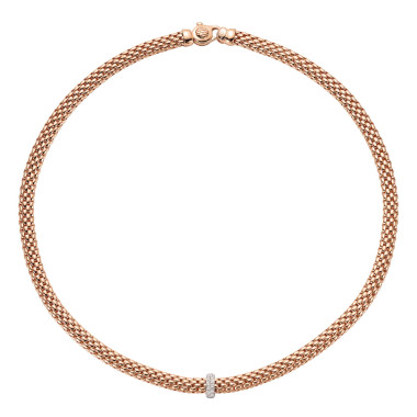         Roségold, Halsschmuck, FOPE Vendôme Flex'it Collier