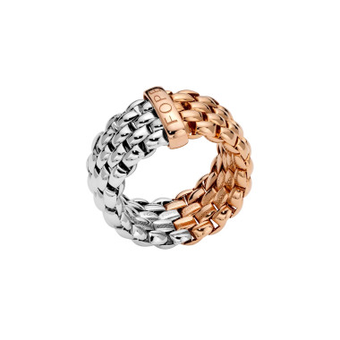         Roségold &amp; Weißgold, Ringe, FOPE Essentials Flex'it Ring