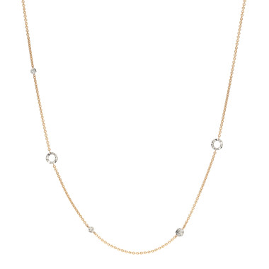 Halsschmuck, Rotgold, Schmuckwerk Alpen Halskette