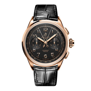         Herrenuhr, Handaufzug, Breitling Premier B15 Duograph 42