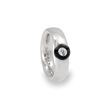         Weißgold, Ringe, Schmuckwerk Glasklar Ring
