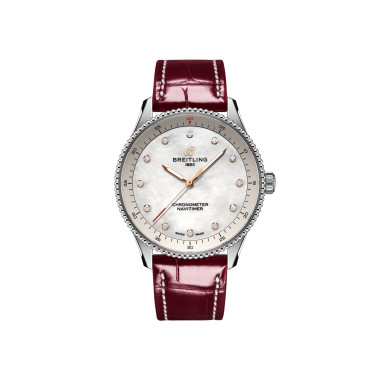         Damenuhr, Quarzwerk, Breitling Navitimer 32