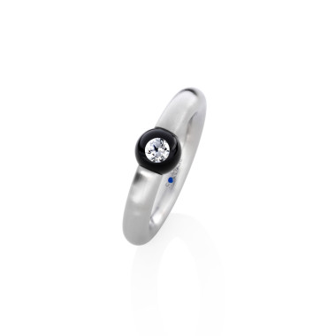         Edelstahl, Ringe, Schmuckwerk Glasklar Ring