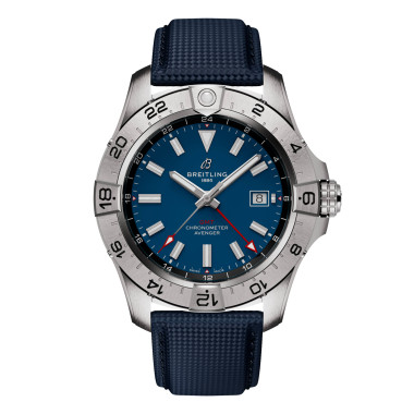        Herrenuhr, Automatik, Breitling Avenger Automatic GMT 44