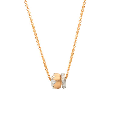 Halsschmuck, Rotgold, Schmuckwerk Halskette Alpen