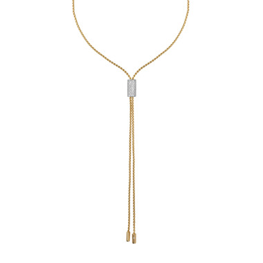 Halsschmuck, Gelbgold, FOPE Aria Halskette