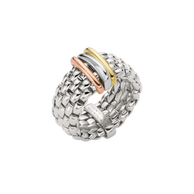 Ringe, Weißgold, FOPE Panorama Flex'it Ring