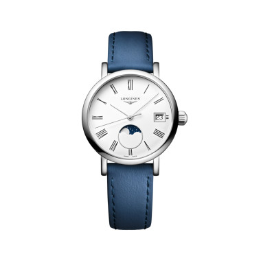 Quarzwerk, Damenuhr, Longines LONGINES ELEGANT COLLECTION MOONPHASE