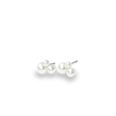         Edelstahl, Ohrringe, Schmuckwerk Ohrstecker Wolke