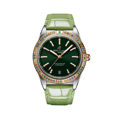         Damenuhr, Automatik, Breitling Chronomat Automatic 36 South Sea