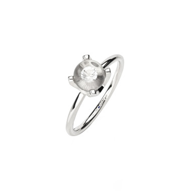         Platin, Ringe, Schmuckwerk Glasklar Ring