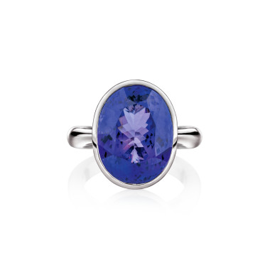         Weißgold, Ringe, Hans D. Krieger Tansanit Ring