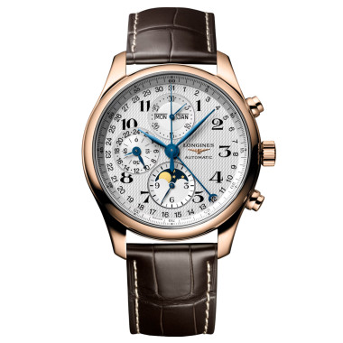         Damen- und Herrenuhr, Automatik, Longines LONGINES MASTER COLLECTION CHRONO MOONPHASE