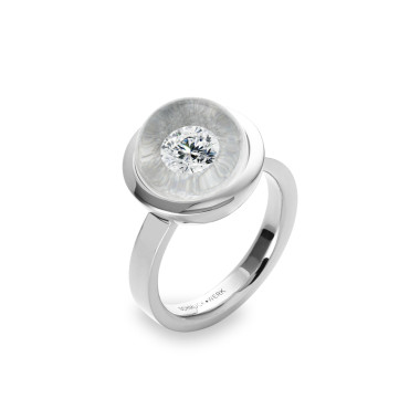         Platin, Ringe, Schmuckwerk Glasklar Ring