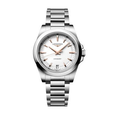         Damenuhr, Quarzwerk, Longines CONQUEST