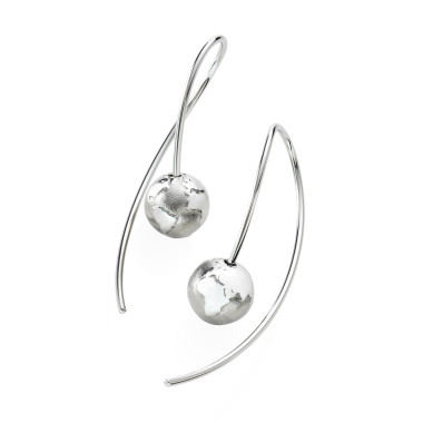 Ohrringe, Edelstahl , Schmuckwerk Ohrhänger Meine Welt