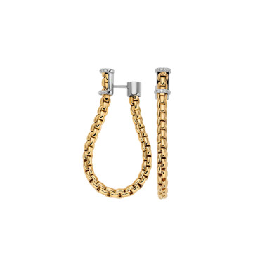 Ohrringe, Weißgold, FOPE Essentials Ohrhänger