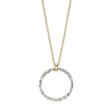 Halsschmuck, Gelbgold, Schmuckwerk Halskette 