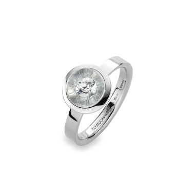         Platin, Ringe, Schmuckwerk Glasklar Ring