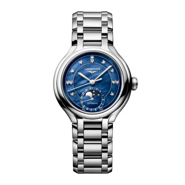         Damenuhr, Automatik, Longines LONGINES PRIMALUNA MOONPHASE