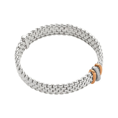         Weißgold, Armschmuck, FOPE Panorama Flex'it Armband