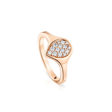Ringe, Roségold, Cervera Barcelona Secret Ring
