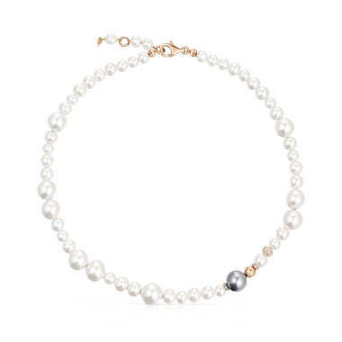         Roségold, Halsschmuck, Cervera Barcelona Coco Halskette