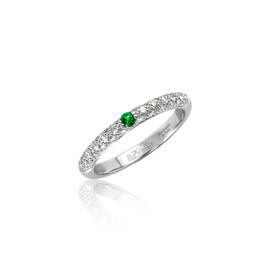 Ringe, Weißgold, Adolfo Courrier Mela Ring