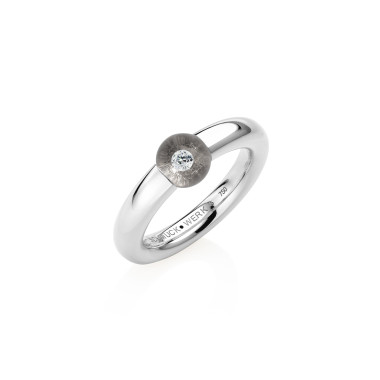         Weißgold, Ringe, Schmuckwerk Glasklar Ring