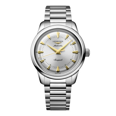         Damen- und Herrenuhr, Automatik, Longines CONQUEST HERITAGE