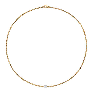 Halsschmuck, Weißgold, FOPE Aria Halskette