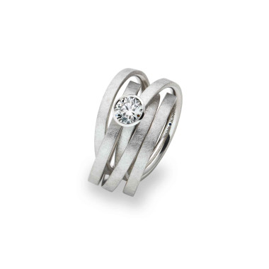        Platin, Ringe, Schmuckwerk Ring Saturn